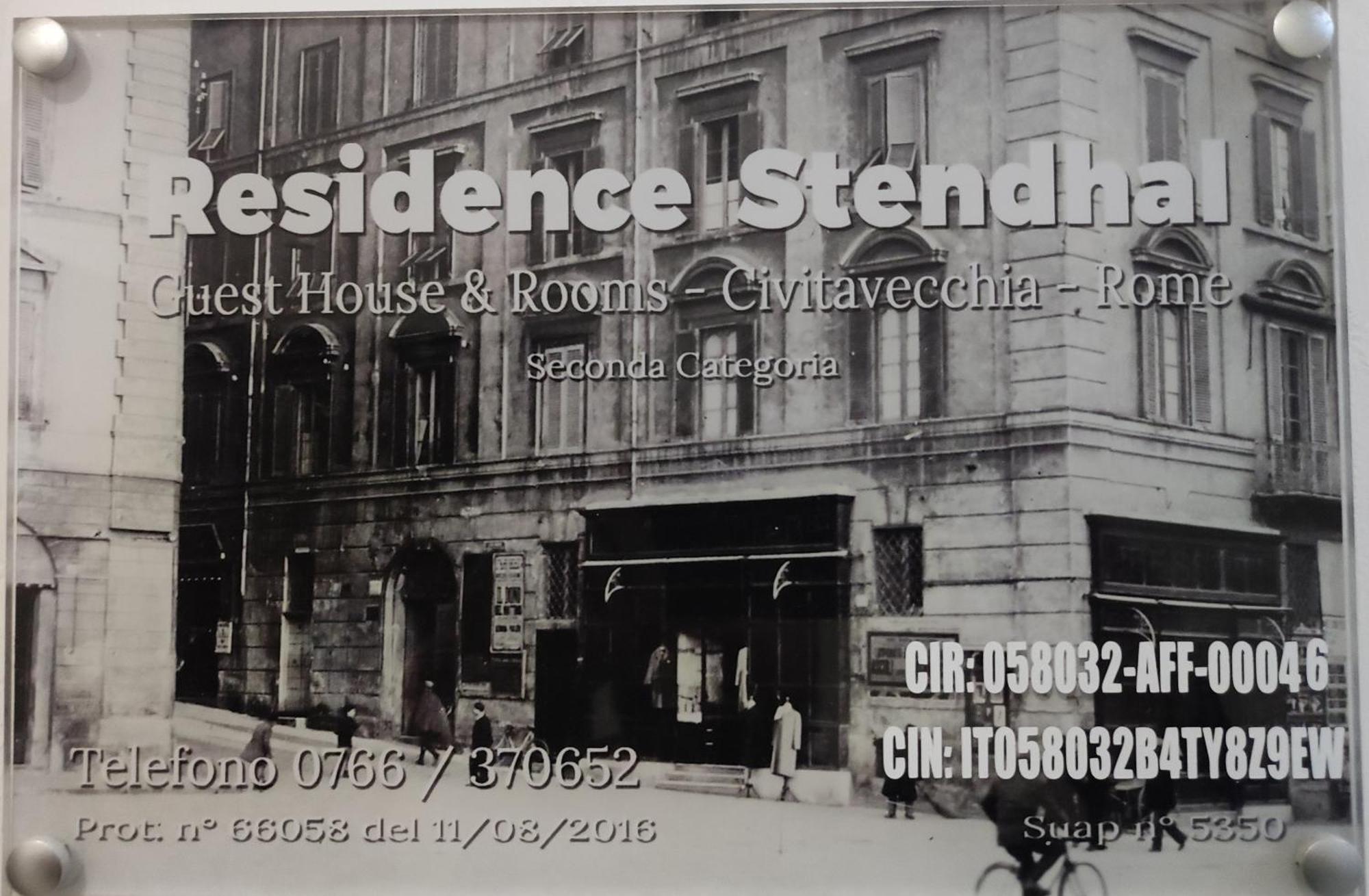 Residence Stendhal Guest House Civitavecchia Ngoại thất bức ảnh