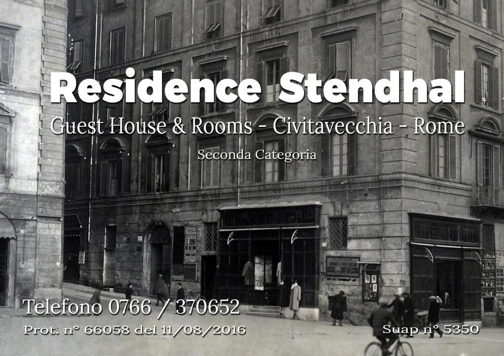 Residence Stendhal Guest House Civitavecchia Ngoại thất bức ảnh